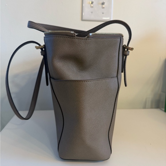 Michael Kors Taupe Tote Bag - Picture 2 of 6